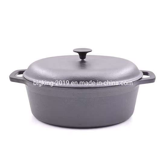 味付けキャセロール鋳鉄クッキングポットオーバルロースター